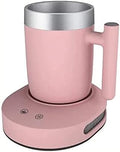 Electric Cooler Coffee Warmer and Cooler - 2 in 1 Beverage Warmer and Drink Cooler with Mug Fast Cooling and Fast Heating Constant Temperature Heating and Cooling Cup for Office Desk Use