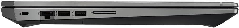 HP ZBook 15 G6 15.6' FHD Core i9-9880H 2.3GHz, 32GB RAM, 2TB SSD, Windows 11 Pro 64Bit, CAM, NVIDIA Quadro T1000 4GB (Renewed)