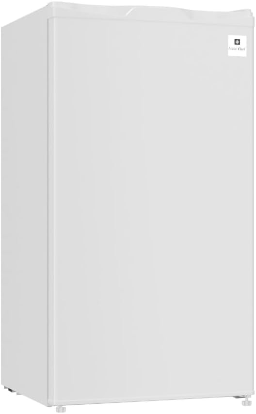 ARCTIC CHEF Mini Fridge Compact Refrigerator, 3.2 Cu Ft, White