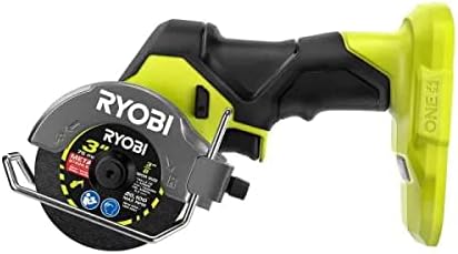 RYOBI ONE+ HP 18V Brushless Cordless Compact Cut-Off Tool 3' Multi-Material Cutting, (Tool Only) PSBCS02B