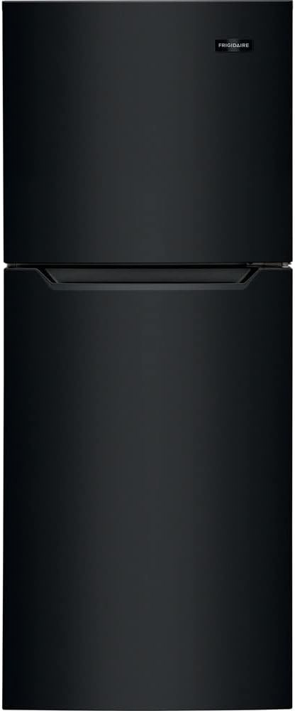 Frigidaire 11.6 Cu. Ft. Compact ADA Top Freezer Refrigerator in Black with Electronic Control Panel, Reversible Door Swing, ENERGY STAR