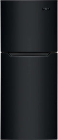Frigidaire 11.6 Cu. Ft. Compact ADA Top Freezer Refrigerator in Black with Electronic Control Panel, Reversible Door Swing, ENERGY STAR