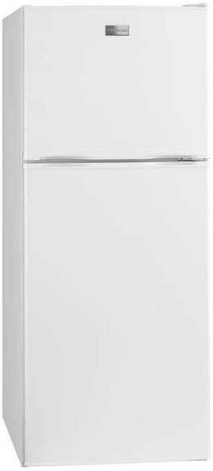 Frigidaire 11.6 Cu. Ft. Compact ADA Top Freezer Refrigerator in White with Electronic Control Panel, Reversible Door Swing, ENERGY STAR