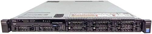 Dell PowerEdge R630 8B SFF Server, 2X Intel Xeon E5-2680 v3 2.5Ghz (24-cores Total), 32GB DDR4, H730 RAID, No HDD (Renewed)