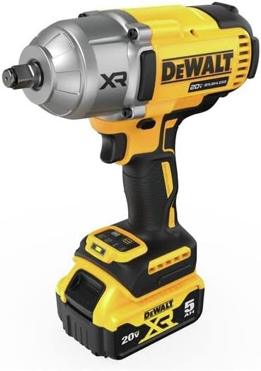 DEWALT 20V MAX XR 1/2 in. High Torque Impact Wrench with Hog Ring Anvil Kit (DCF900P2)