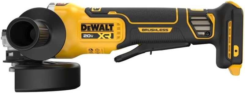 DEWALT 20V MAX* XR Brushless Cordless 4-1/2-5 in. Angle Grinder (Tool Only) (DCG410B)