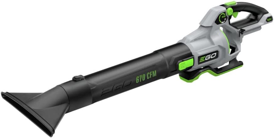 EGO Power+ Leaf Blower, Cordless Electric 670 CFM, Battery and Charger Not Included - LB6700