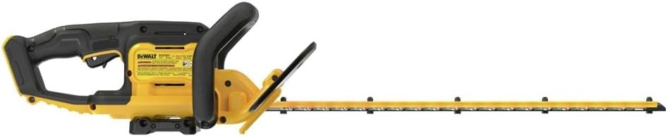 DEWALT 20V MAX 22' Cordless Hedge Trimmer, Bare Tool Only (DCHT821B)