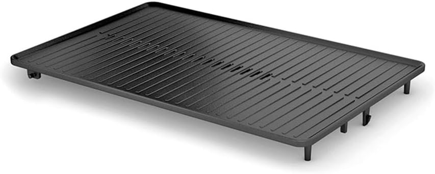 WMF Grill, Lono Ribbed Electric, Stainless Steel, Black, 2000W, 270 x 410 mm