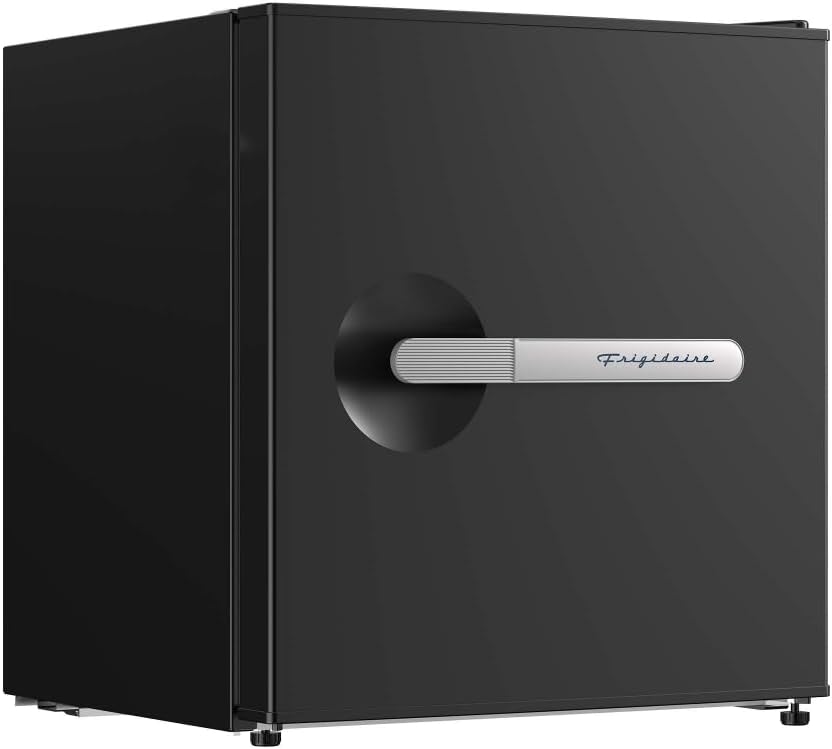 Frigidaire 1.6 Cubic-ft Retro Compact Refrigerator, BLACK
