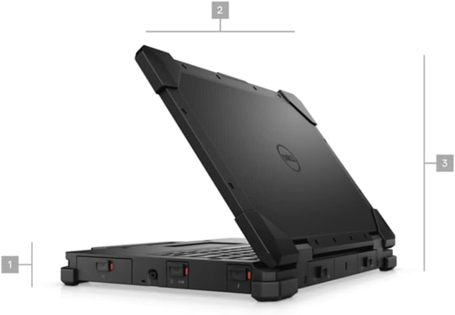 Dell Latitude Rugged Extreme 7330 Laptop (2022) Touch | 13.3' 1920x1080 FHD | Core i5-1145G7-256GB SSD Hard Drive - 16GB RAM | 4 cores @ 4.4 GHz Win 11 Pro Black