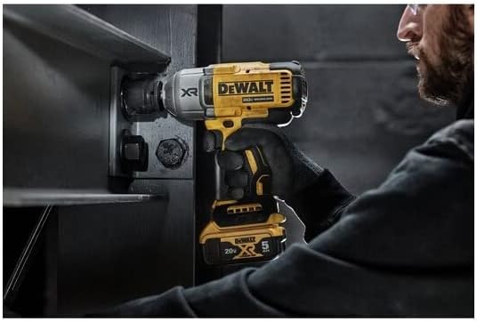 DEWALT 20V MAX XR 1/2 in. High Torque Impact Wrench with Hog Ring Anvil Kit (DCF900P2)