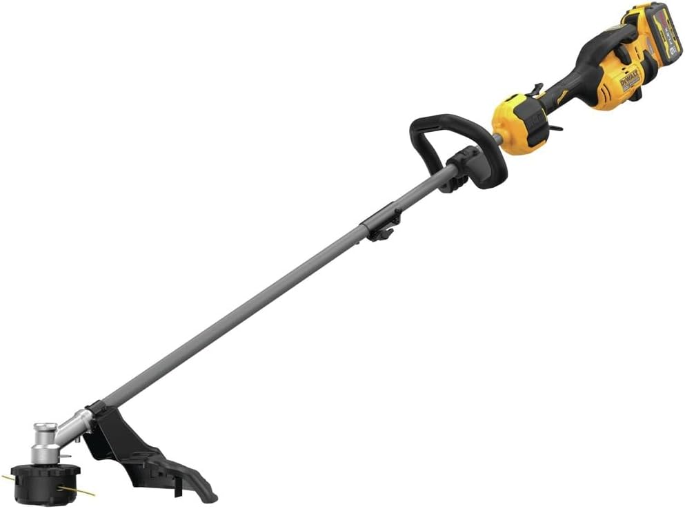 Dewalt DCST972X1DWOAS7BL-BNDL 60V MAX Brushless Lithium-Ion 17 in. Cordless String Trimmer Kit (9 Ah) and Universal Blower Attachment Bundle