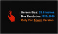 Replacement for Dell Inspiron 5490 All in One Touch LCD Screen +Touch Glass Assembly 23.8' FHD New