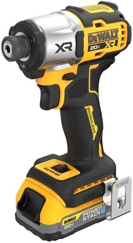 DEWALT 20V MAX Impact Driver, Cordless, 3-Speed, Battery and Charger Included (DCF845D1E1)