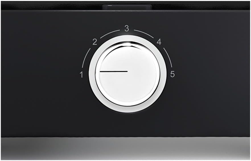 WMF Grill, Lono Ribbed Electric, Stainless Steel, Black, 2000W, 270 x 410 mm