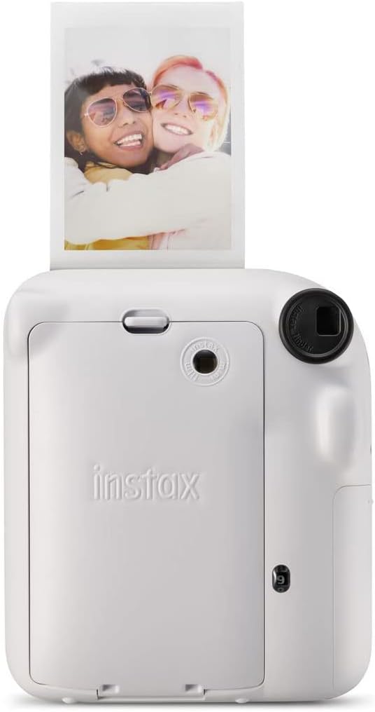 Fujifilm Instax Mini 12 Instant Camera with 40 Shot Film Pack - Clay White