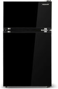 Frigidaire, 3 Cu. Ft. Refrigerator, Glass Two Door, Black