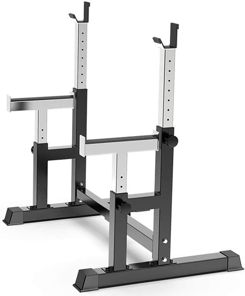 Large Squat Stand Dipping Station Gym Weight Bench Press Stand Household Bench Press Rack Fitness Barbell Rack Adjustabl
