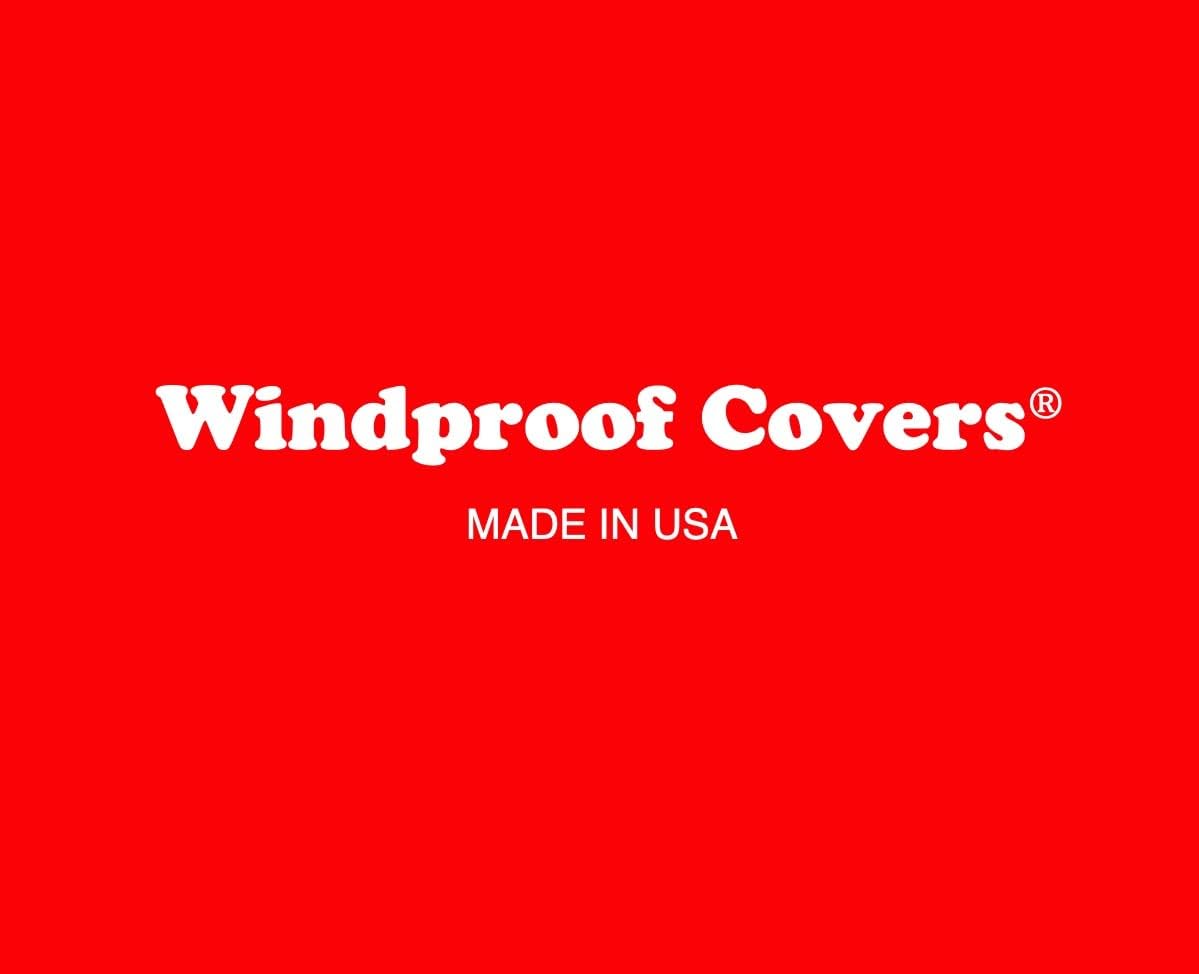 Windproof Covers 48 inch Heavy Duty Premium Vinyl Grill Cover to fit DCS Series 9 Evolution Built-in Grill