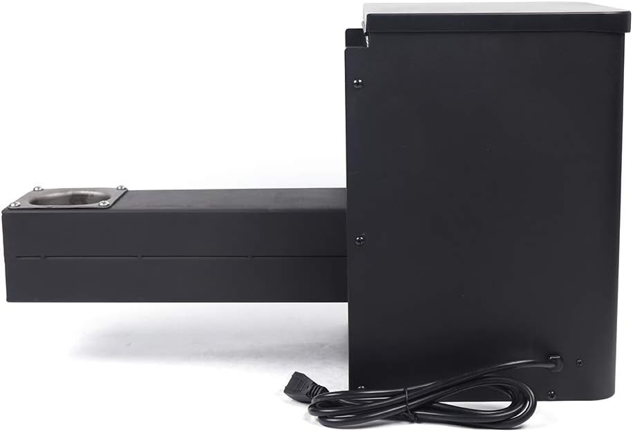 Pellet BBQ Smoker Hopper Assembly Kit, Digital Temperature Controller Electric Wood Pellet Smoker Grill Part for BBQ, Smoke, Bake, Roast, Braise, Grill