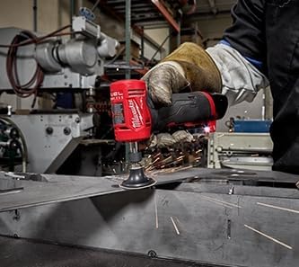 Milwaukee M12 FUEL 12V Lithium-Ion Brushless Cordless 1/4 in. Right Angle Die Grinder (Tool-Only)