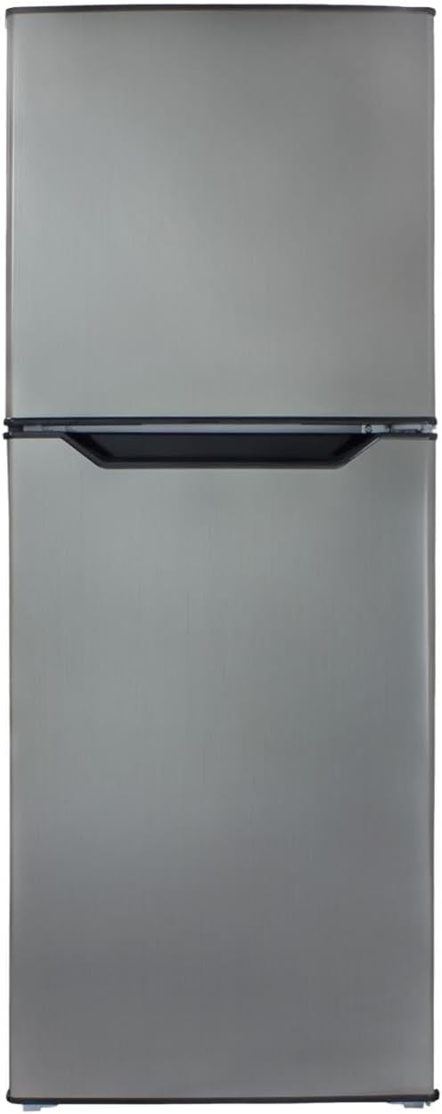 Danby DFF070B2BSLDB-6 7.0 cu. ft. Frost Free Top Mount Freezer in Black Stainless Steel