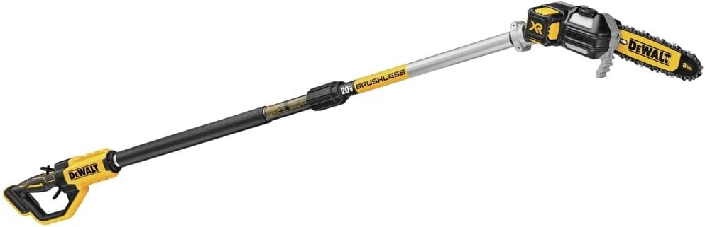 Dewalt DCPS620BDCB240C-BNDL 20V MAX XR Brushless Lithium-Ion Cordless Pole Saw and 20V MAX 4 Ah Lithium-Ion Battery and Charger Starter Kit Bundle