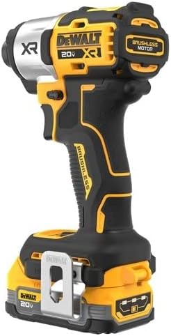 DEWALT 20V MAX Impact Driver, Cordless, 3-Speed, Battery and Charger Included (DCF845D1E1)
