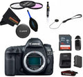 Canon EOS 5D Mark IV Full Frame Digital SLR (Body Only) (Camera (Body Only) w/Sunshine Basic Accessories Bundle)