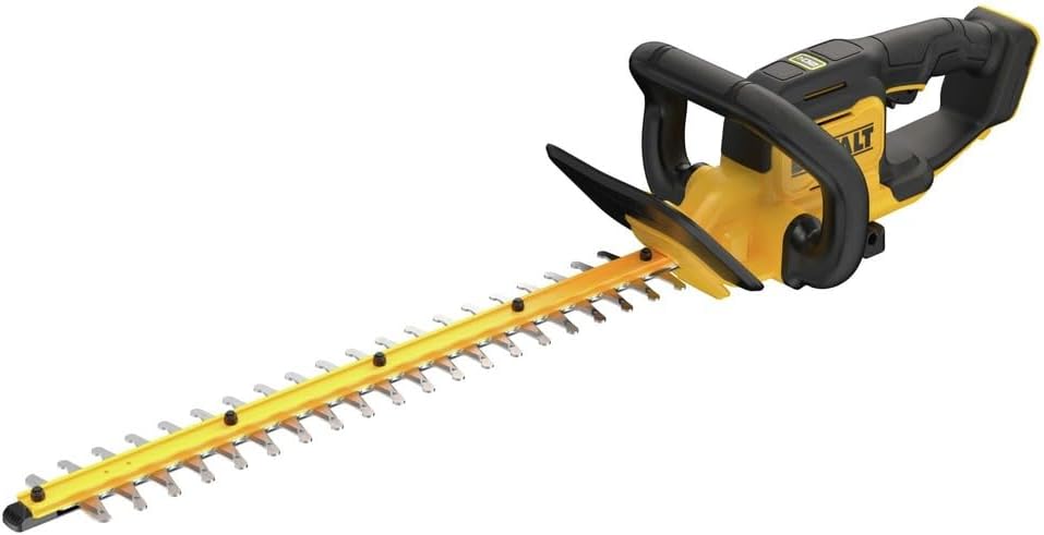 DEWALT 20V MAX 22' Cordless Hedge Trimmer, Bare Tool Only (DCHT821B)