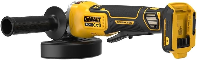DEWALT 20V MAX* XR Brushless Cordless 4-1/2-5 in. Angle Grinder (Tool Only) (DCG410B)