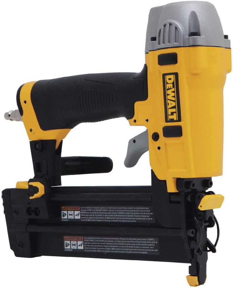 DEWALT Brad Nailer Kit, 18GA, 5/8-Inch to 2-Inch, Pneumatic (DWFP12231)