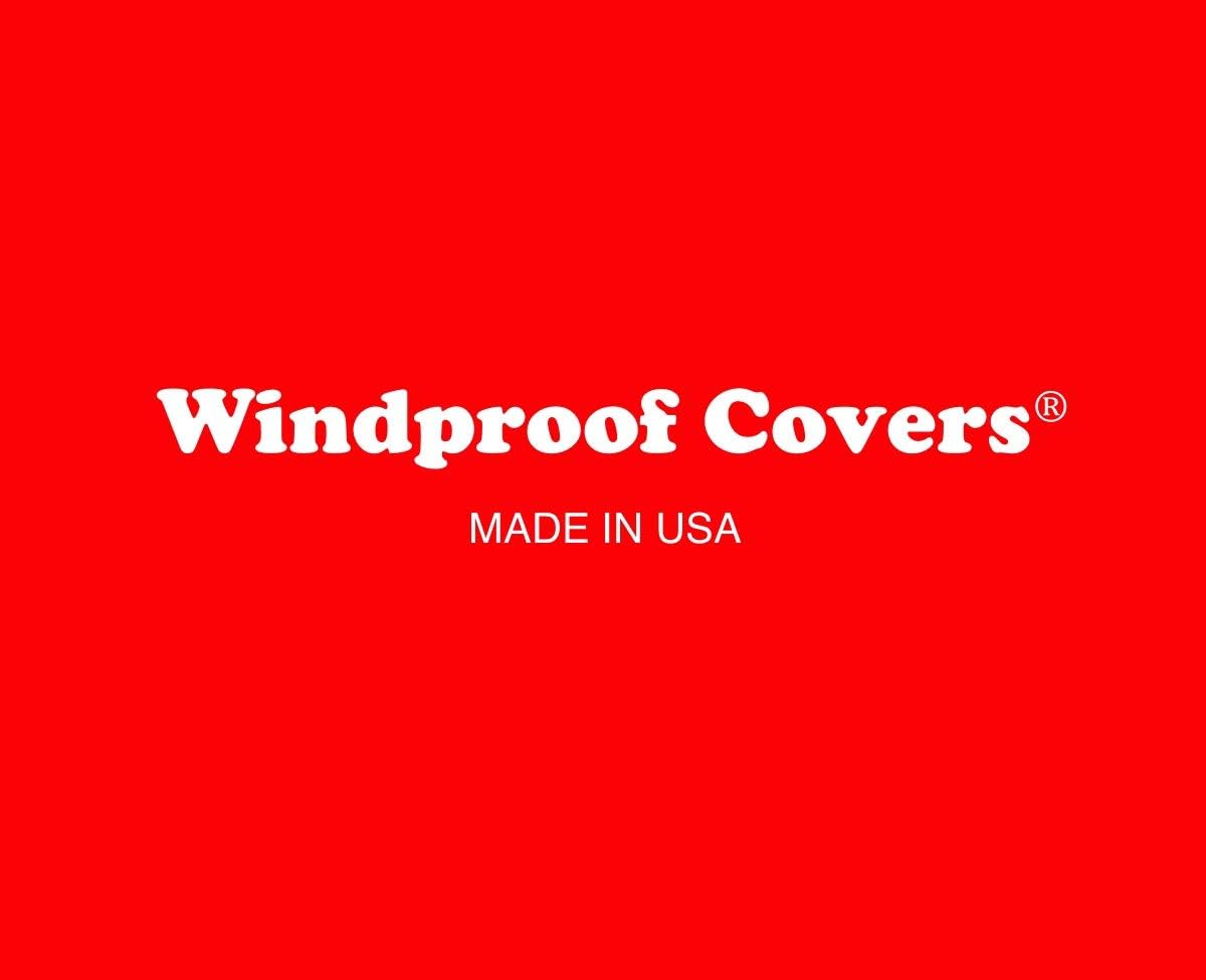 Windproof Covers 48 inch Heavy Duty Premium Vinyl Grill Cover to fit DCS Series 7 with Side Burner Built-in Grill