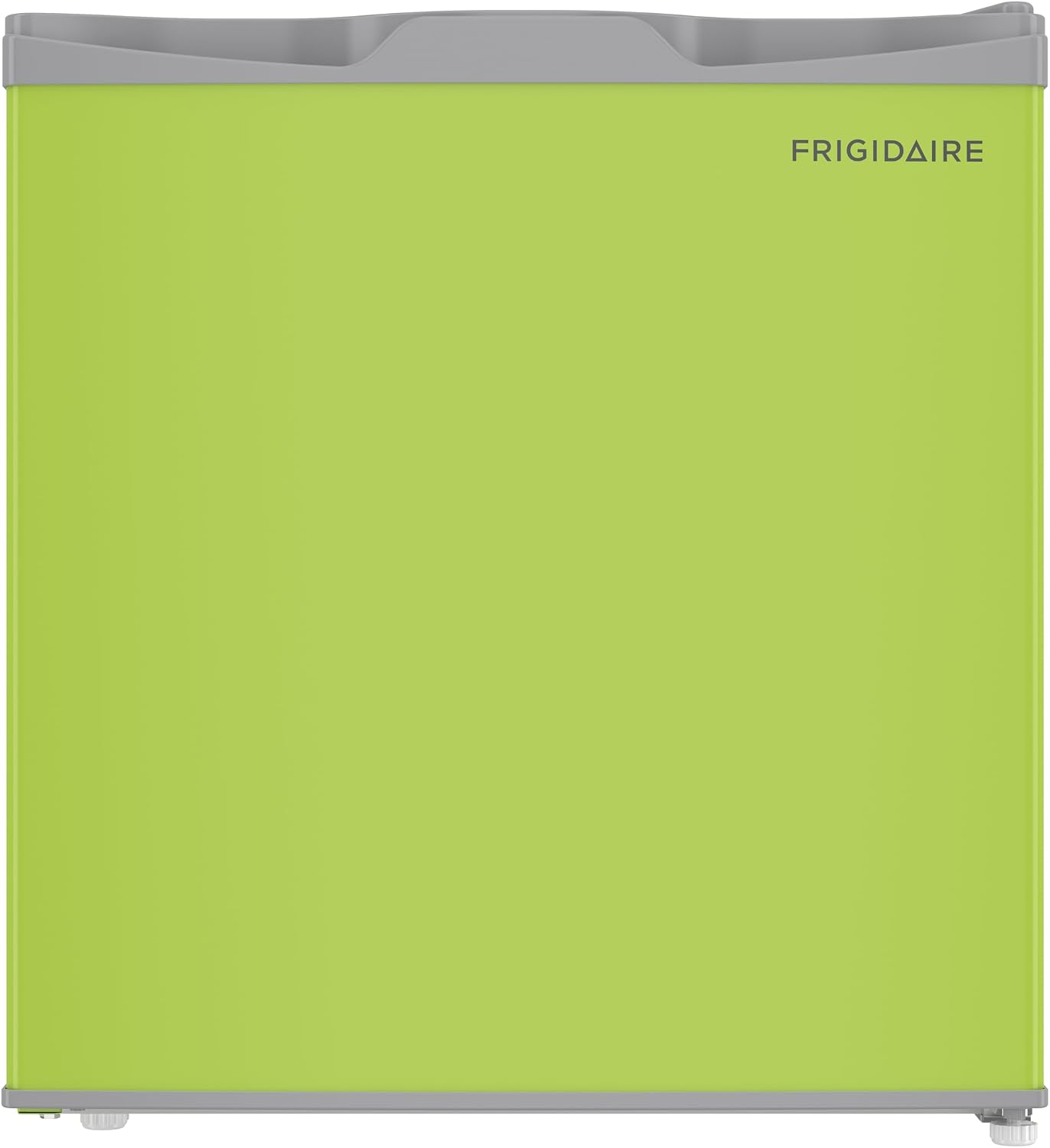Frigidaire EFR115-GREEN 1.6 Cu Ft Compact Fridge for Office, Dorm Room, Mancave or RV, Green