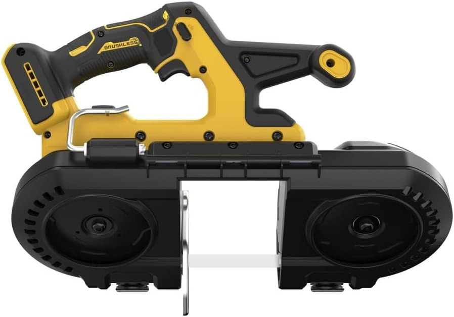DEWALT 20V MAX XR Bandsaw, Brushless Motor, Portable and Cordless, 3-3/8 Inch Cut Capacity, Bare Tool Only (DCS378B)