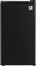 ARCTIC CHEF Mini Refrigerator-Freezer Compartment-Adjustable Thermostat Control-Reversible Doors-Ideal for Dorm, Office, RV, Garage, Apartment-Black, 3.2 CU.FT