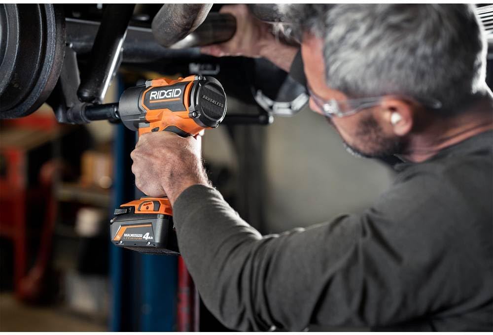 18V BRUSHLESS Cordless 4-Mode 1/2 in. HIGH-Torque Impact Wrench Tool ONLY