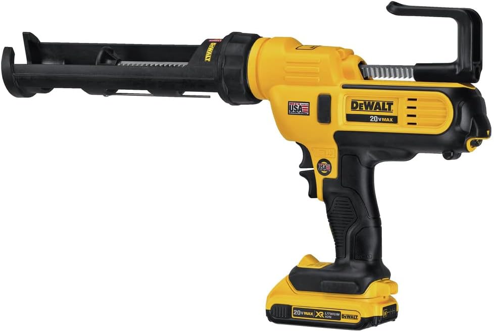 DEWALT DCE560D1 20V MAX 10oz/300ml Adhesive Gun Kit