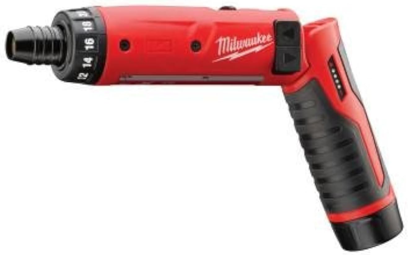 Milwaukee Electric Tools M4 1/4' Hex Screwdriver Kits, 600 rpm, 4 V