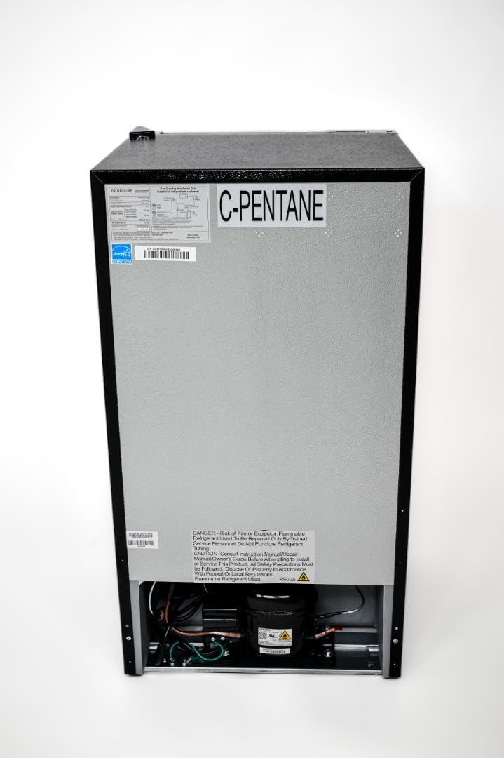 Frigidaire EFR323 3.2 cu ft Compact Fridge, Mini Refrigerator, Stainless Steel, Platinum Series
