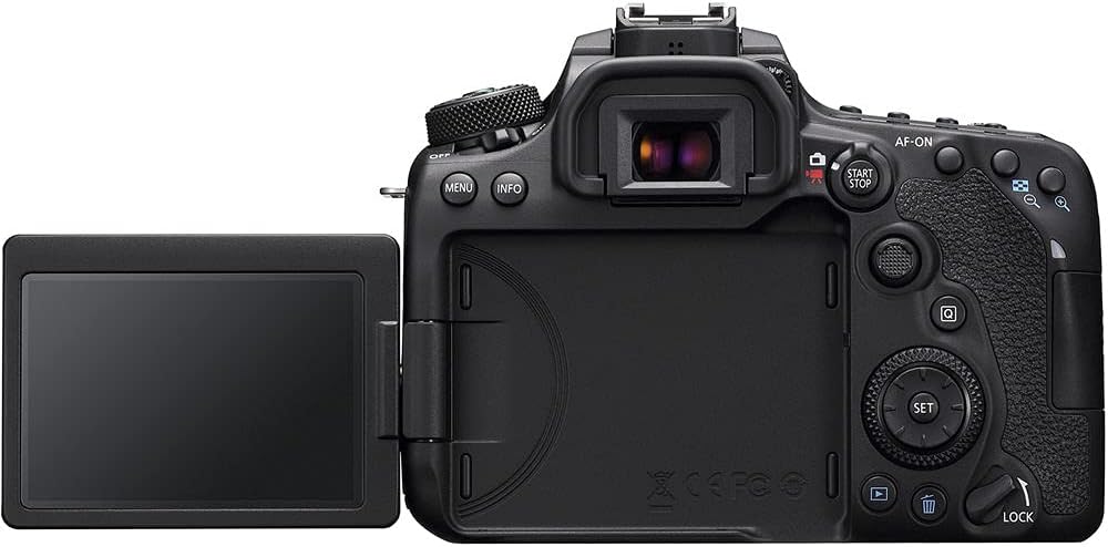 Canon EOS 90D DSLR Camera with 18-135mm Lens (3616C016) + 64GB Memory Card + Case + Corel Photo Software + 2 x LPE6 Battery + External Charger + Card Reader + LED Light + Filter Kit + More