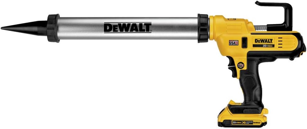 DEWALT 20V MAX* Caulking Gun Kit, Sausage Pack, 300-600ml (DCE580D1)
