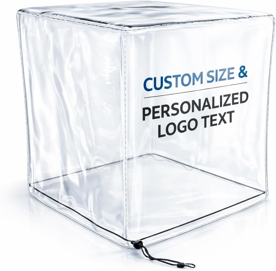Custom Size Dust Covers for Various Gear Clear and Protective - Ensure Longevity of Your Equipment (300')