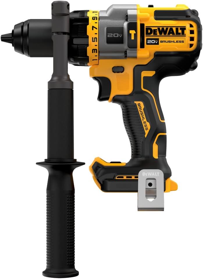 DEWALT FLEXVOLT ADVANTAGE 20V MAX* Hammer Drill, Cordless, 1/2-Inch, Tool Only (DCD999B)
