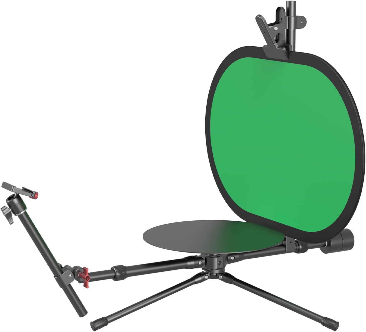 SmallRig Professional 12' 360° Photography Turntable, Adjustable Shooting Angle, Camera Spinner Portable Video Rotating Platform, Photo Booth for Product Photography/Video Making - 4807