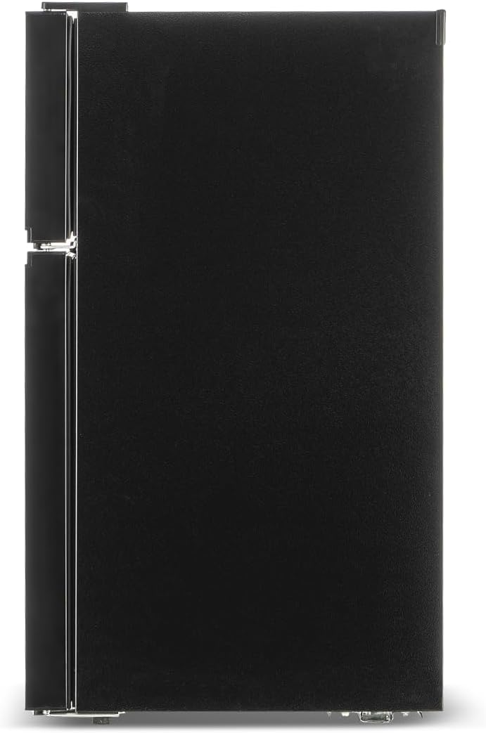 Frigidaire, 3 Cu. Ft. Refrigerator, Glass Two Door, Black