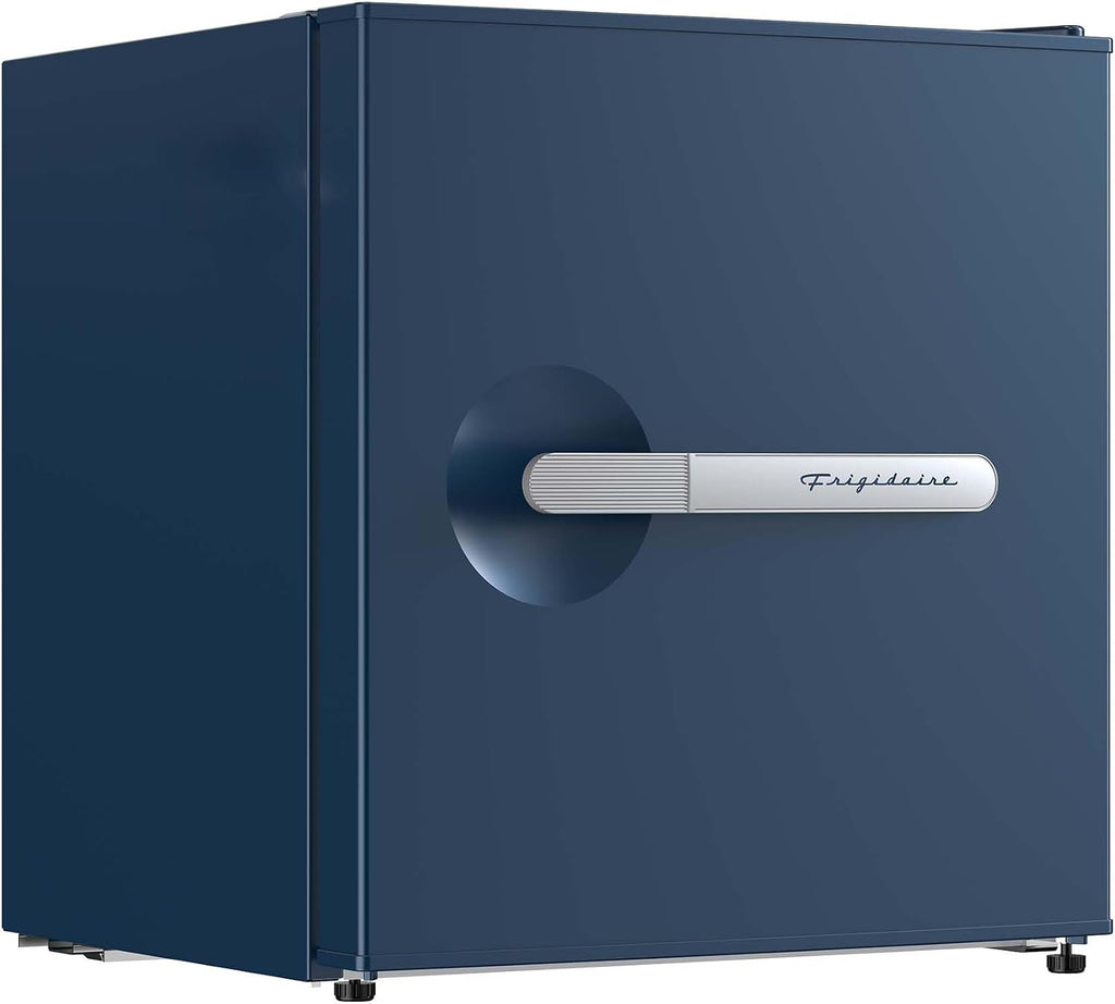 Frigidaire, 1.6 Cu. Ft. Retro Series Compact Refrigerator, Built-In Side Bottle Opener, Blue