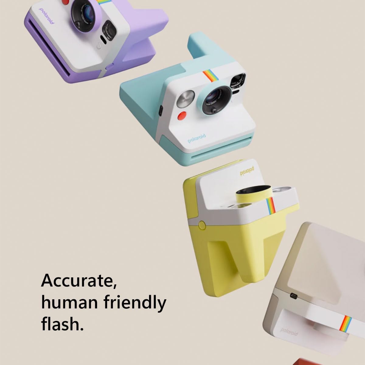 Polaroid Now 3rd Generation i-Type Instant Film Camera with 16 Color Film Photos, Black, with Signature Series Case Bundle