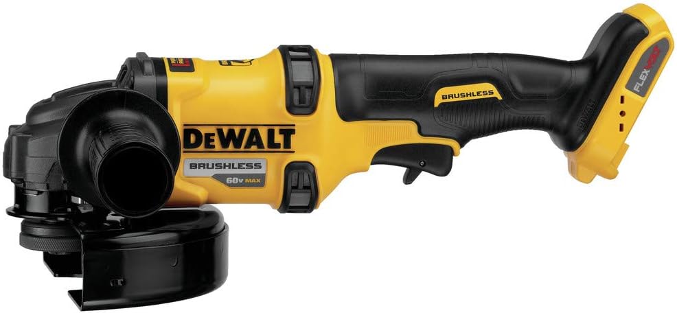 DEWALT FLEXVOLT 60V MAX* Angle Grinder with Kickback Brake, Tool Only (DCG414B)